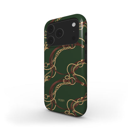 iPhone-hoesje met decoratief patroon – Emerald Equestrian