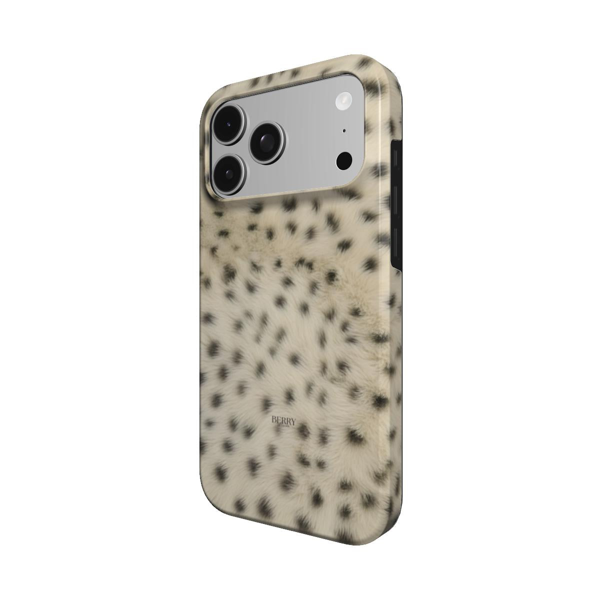 iPhone case with animal print – Fluffy Cheetah