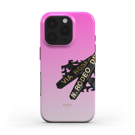 iPhone-skal med dekorativt mönster färg: rosa – Rodeo Drive iPhone MagSafe