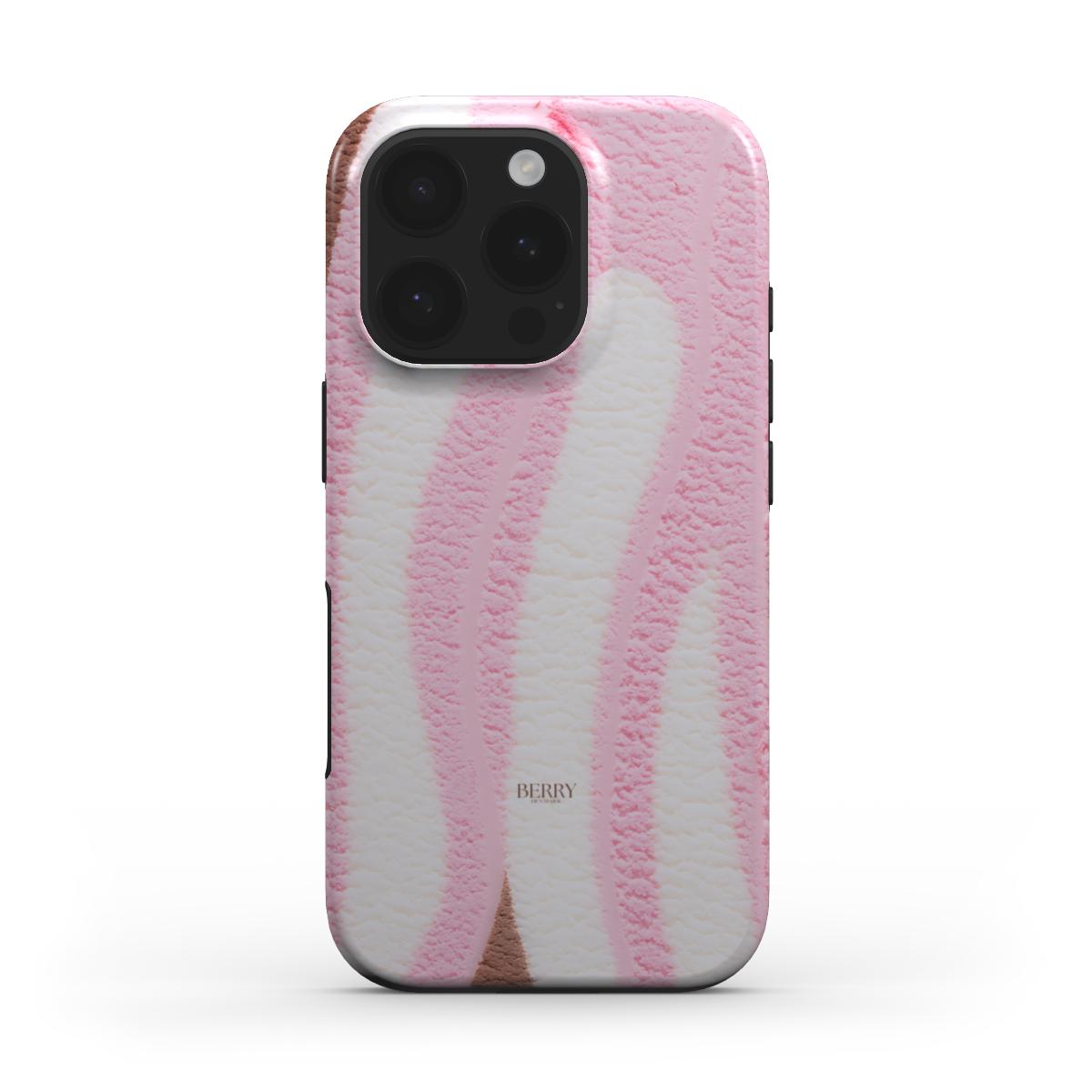 iPhone-skal med stilren design för en personlig stil – Tricolore Berry