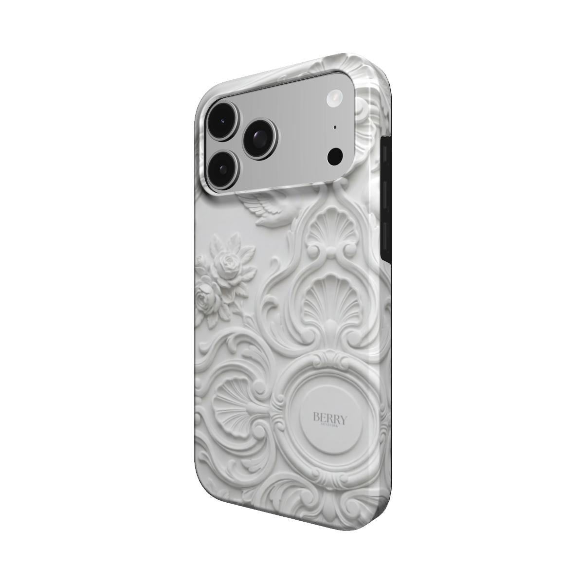 iPhone-Hülle mit dekorativem Muster – Ivory Stucco