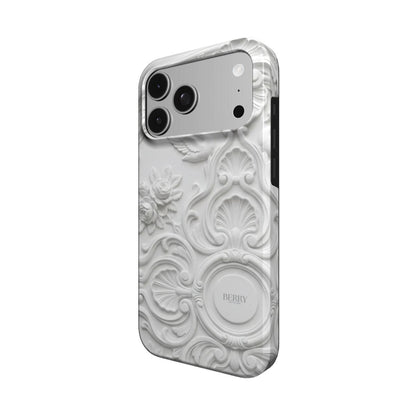 iPhone-Hülle mit dekorativem Muster – Ivory Stucco