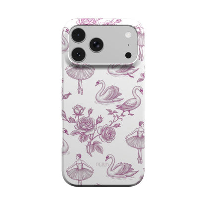 iPhone-skal med dekorativ design – Royal Swan
