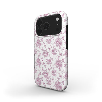 iPhone-skal med rosmotiv färg: rosenrosa – Royal Roses
