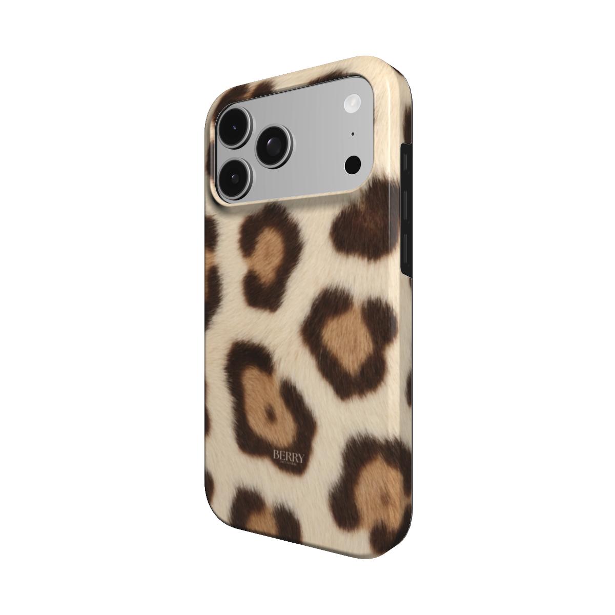 Funda para iPhone con estampado de leopardo – Caramel iPhone MagSafe