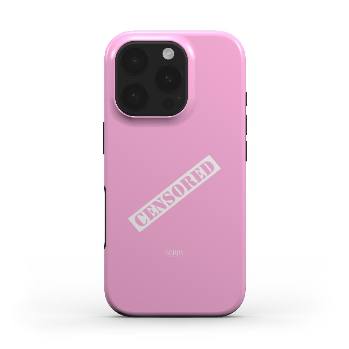 Θήκη iPhone με κομψό σχέδιο χρώμα: ροζ – Censored Hot