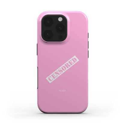 Θήκη iPhone με κομψό σχέδιο χρώμα: ροζ – Censored Hot