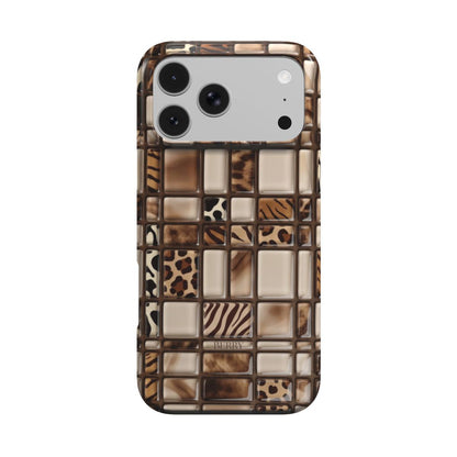 Θήκη iPhone με λεοπάρ μοτίβο – Glass Cat iPhone MagSafe