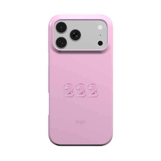iPhone-Hülle mit schlichtem Design Farbe: Rosa – 222 iPhone MagSafe