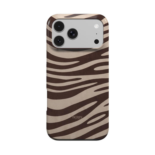 Funda para iPhone con diseño elegante color: blanco – Mocha iPhone MagSafe