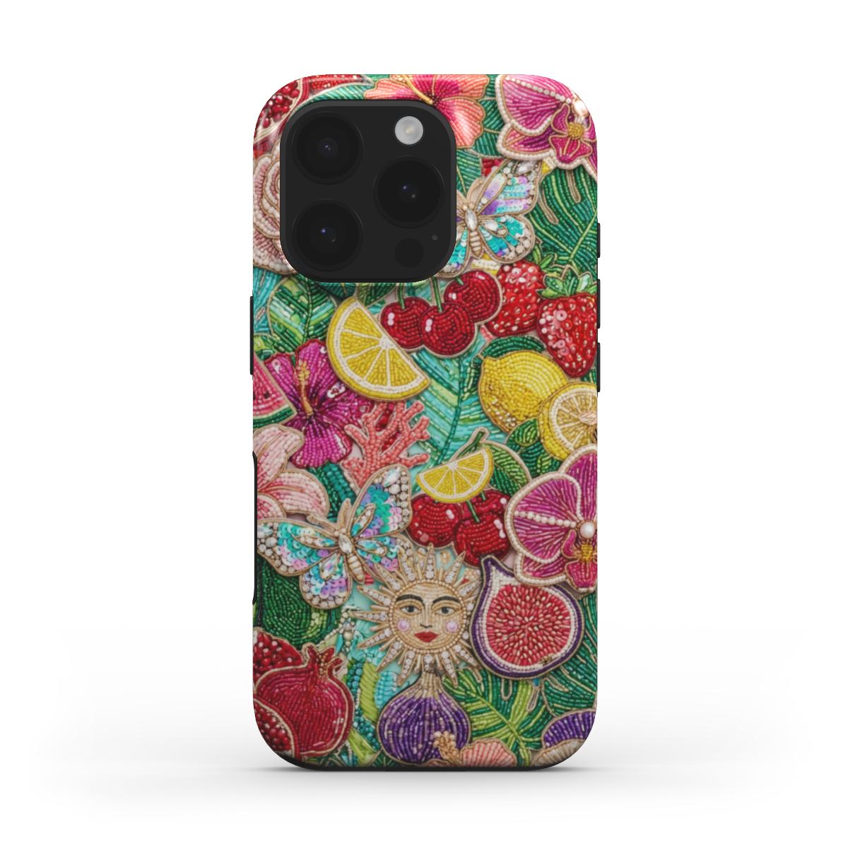 Funda para iPhone con patrón decorativo – Dolce Sunrise iPhone MagSafe