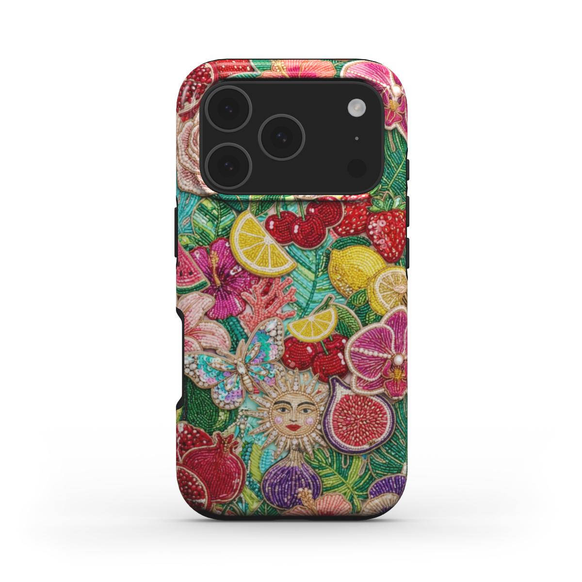 Funda para iPhone con patrón decorativo – Dolce Sunrise iPhone MagSafe