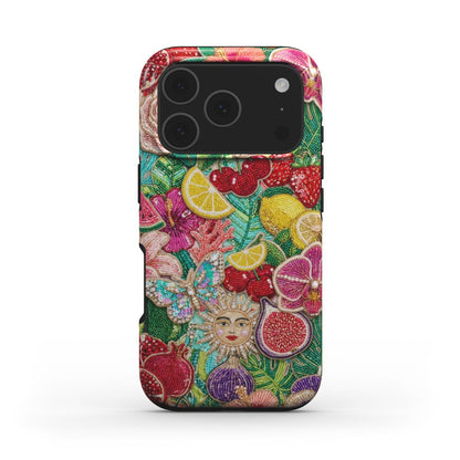 Funda para iPhone con patrón decorativo – Dolce Sunrise iPhone MagSafe