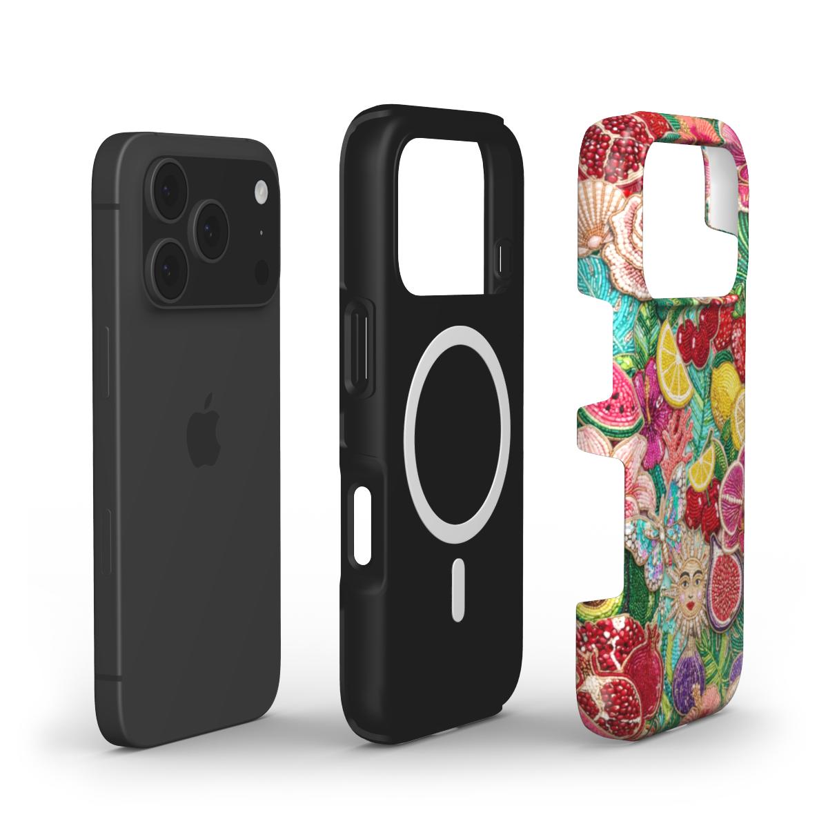 Funda para iPhone con patrón decorativo – Dolce Sunrise iPhone MagSafe