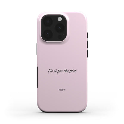 iPhone-Hülle mit Rosenmotiv Farbe: Rosé – Do it for the plot Rose