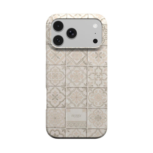 Funda para iPhone con patrón decorativo – Mallorca Mosaic