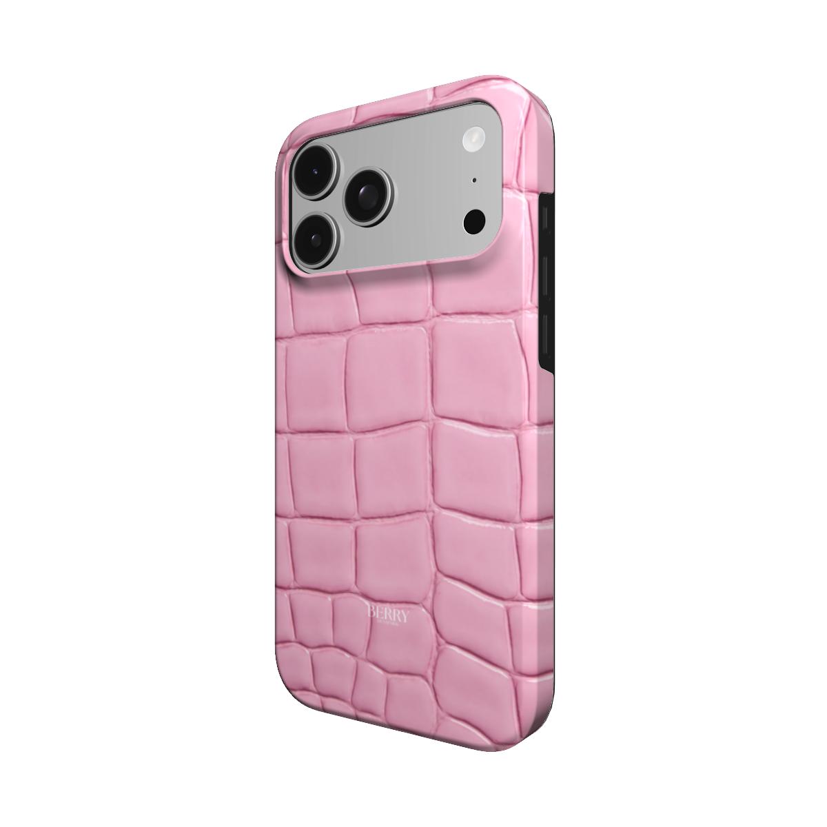 iPhone-Hülle mit Schlangenhautmuster – Strawberry Snake iPhone MagSafe