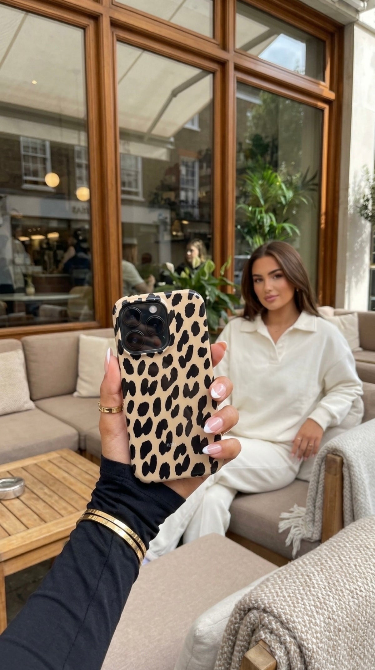 Θήκη iPhone με λεοπάρ μοτίβο χρώμα: κόκκινο – Leopard iPhone MagSafe