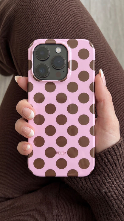 iPhone-Hülle mit Kirschmotiv Farbe: Rosa – Cherry Cocoa iPhone MagSafe