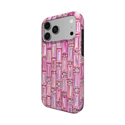 iPhone-skal med glamorös design färg: rosa – Ibiza