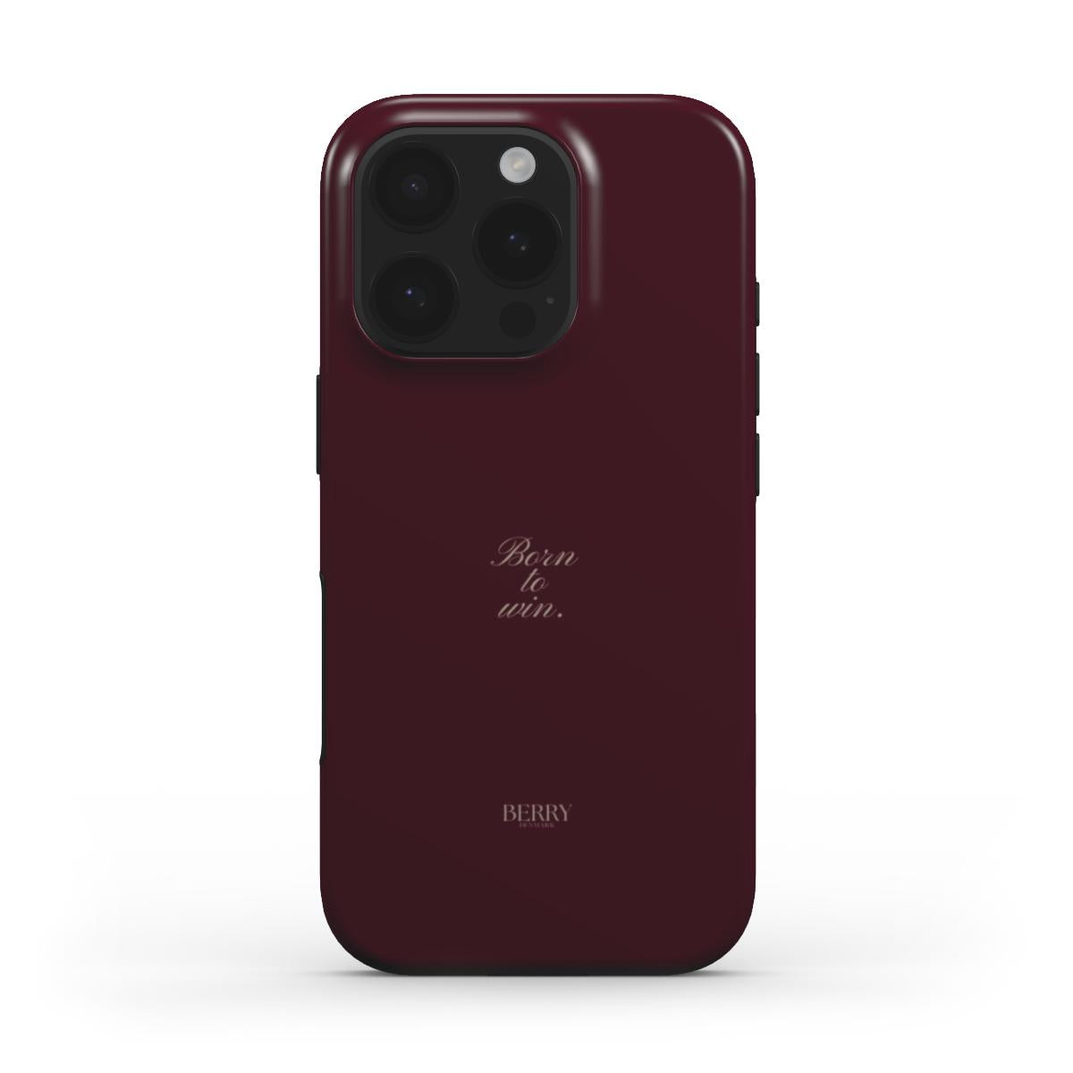 iPhone-skal med stilren design – Born to Win