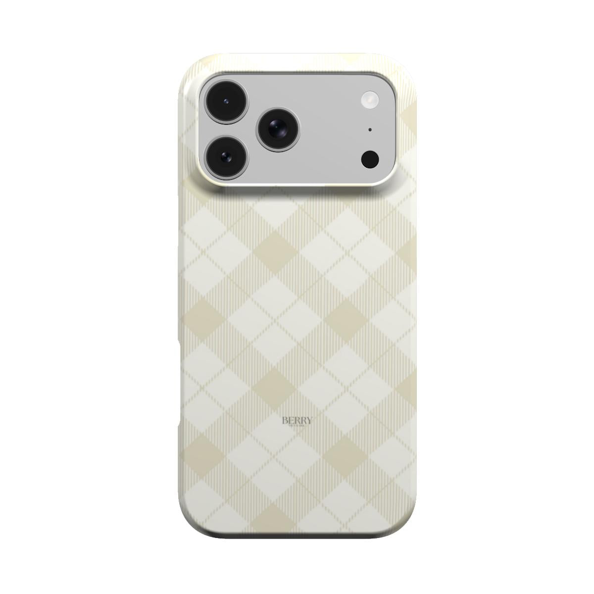 Funda para iPhone con diseño elegante – Cozy Vanilla