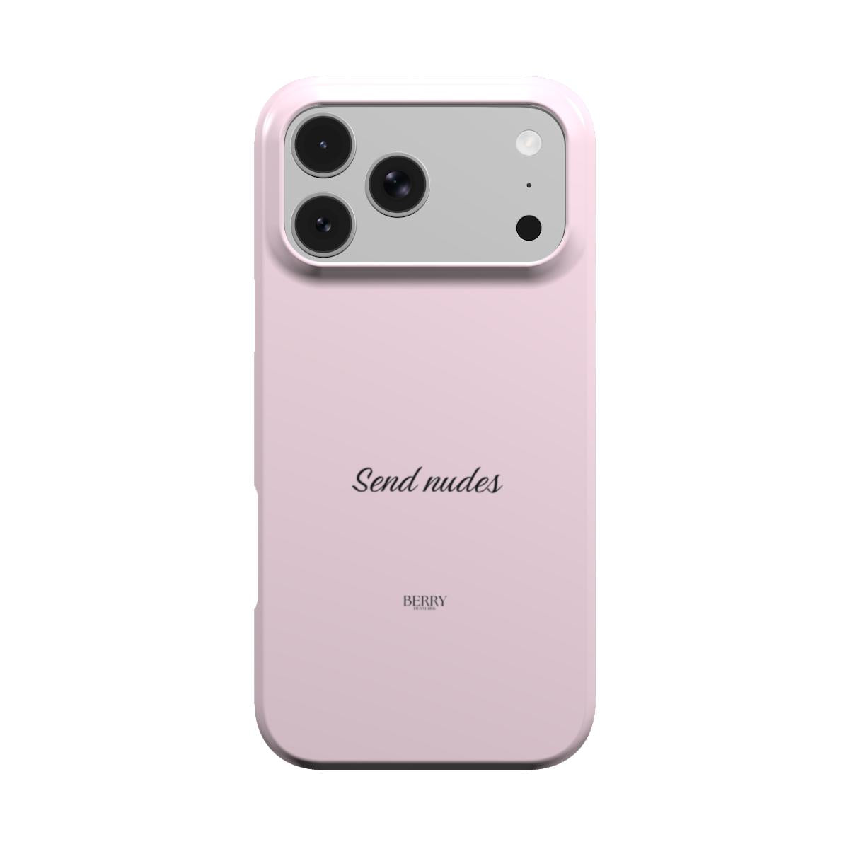 Send N*des Rose – ローズピンクのバラ柄のiPhoneケース