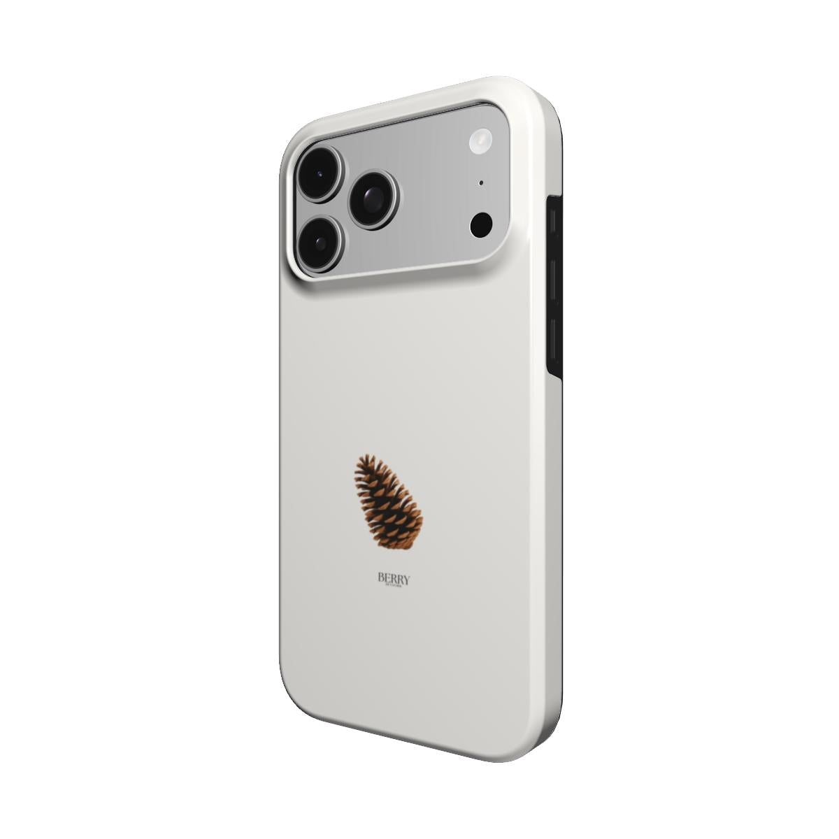 Coque pour iPhone avec design décoratif – Lil' Pine Cone