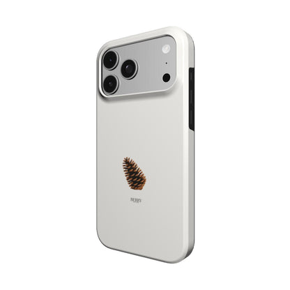 Coque pour iPhone avec design décoratif – Lil' Pine Cone