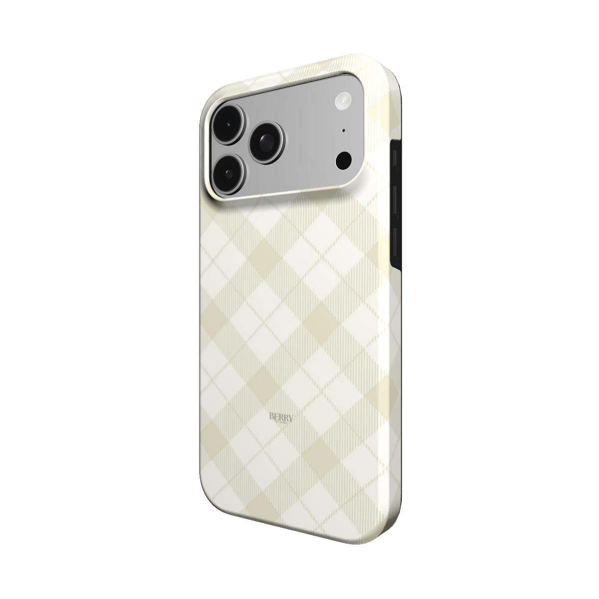 Funda para iPhone con diseño elegante – Cozy Vanilla
