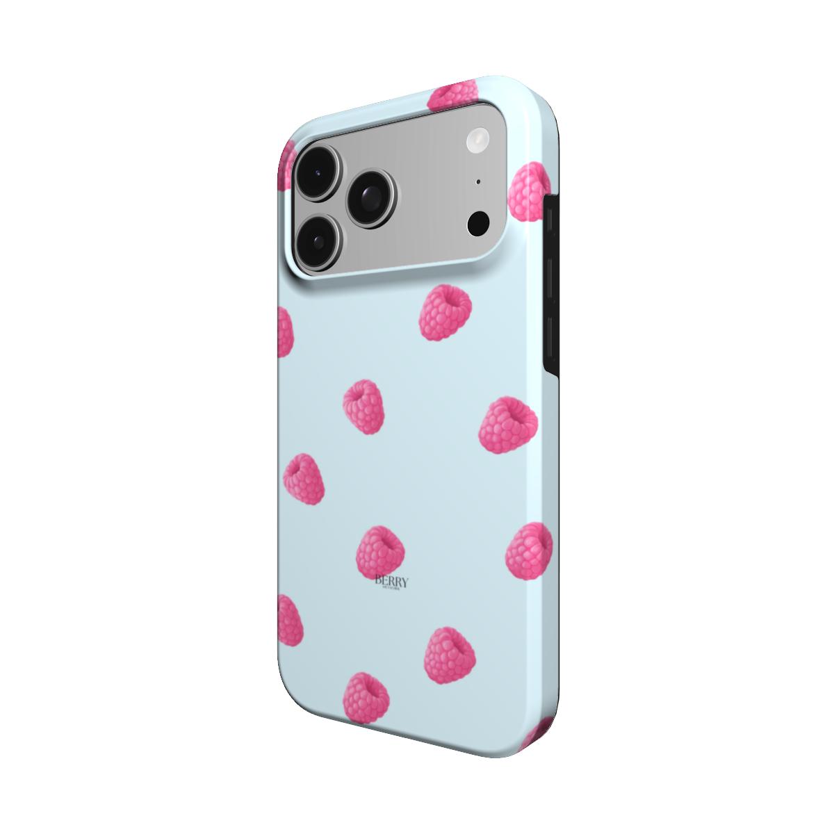 iPhone-hoesje met strak ontwerp kleur: roze – Raspberry Kisses Sky