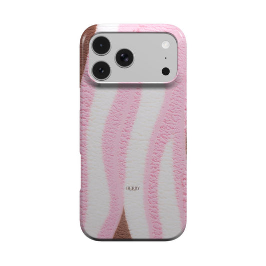 iPhone-skal med stilren design – Tricolore Berry