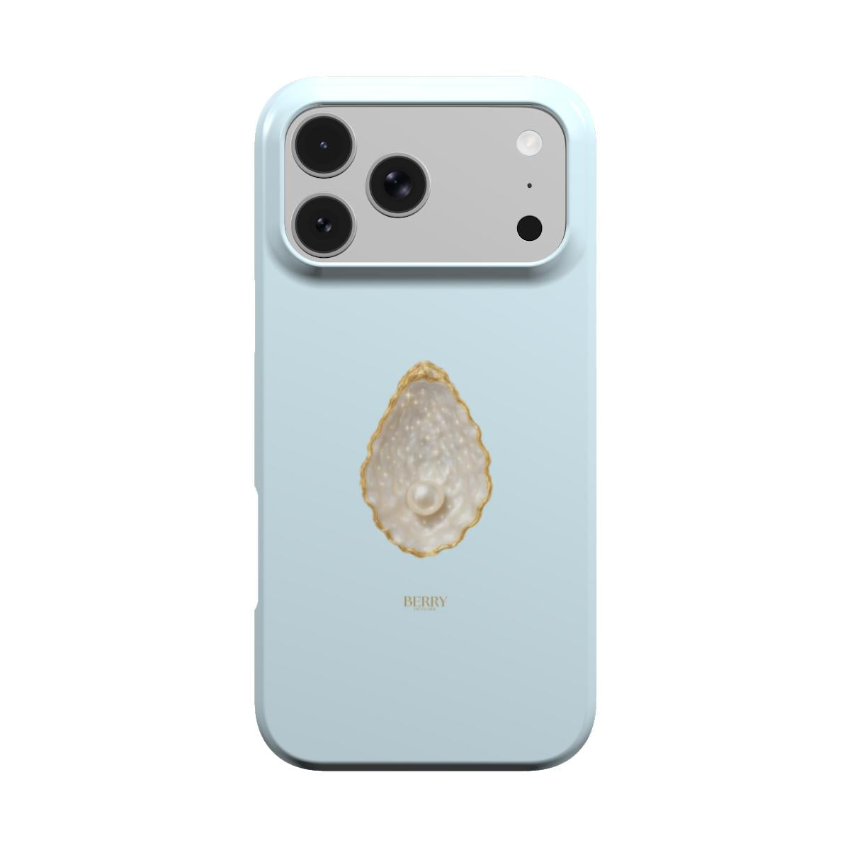 Custodia per iPhone con design decorativo – Pearly Sky