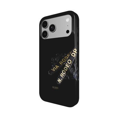 Coque pour iPhone avec design décoratif – Rodeo Drive Night