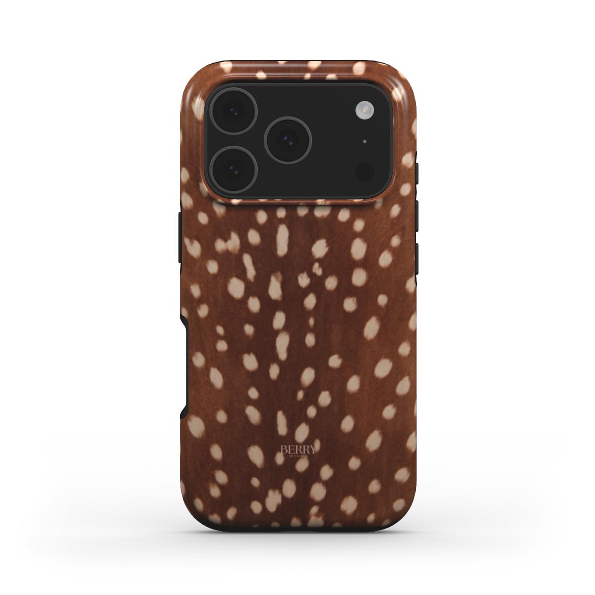 Funda para iPhone con diseño elegante color: marrón – Bambi iPhone Magsafe