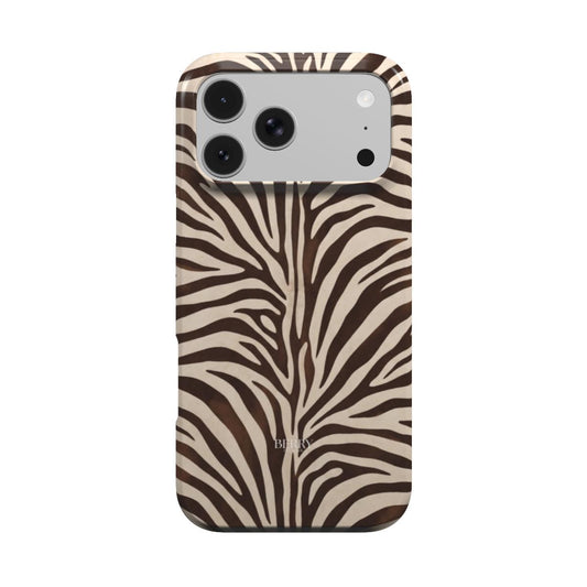 Funda para iPhone con diseño elegante color: marrón – Cocoa iPhone MagSafe