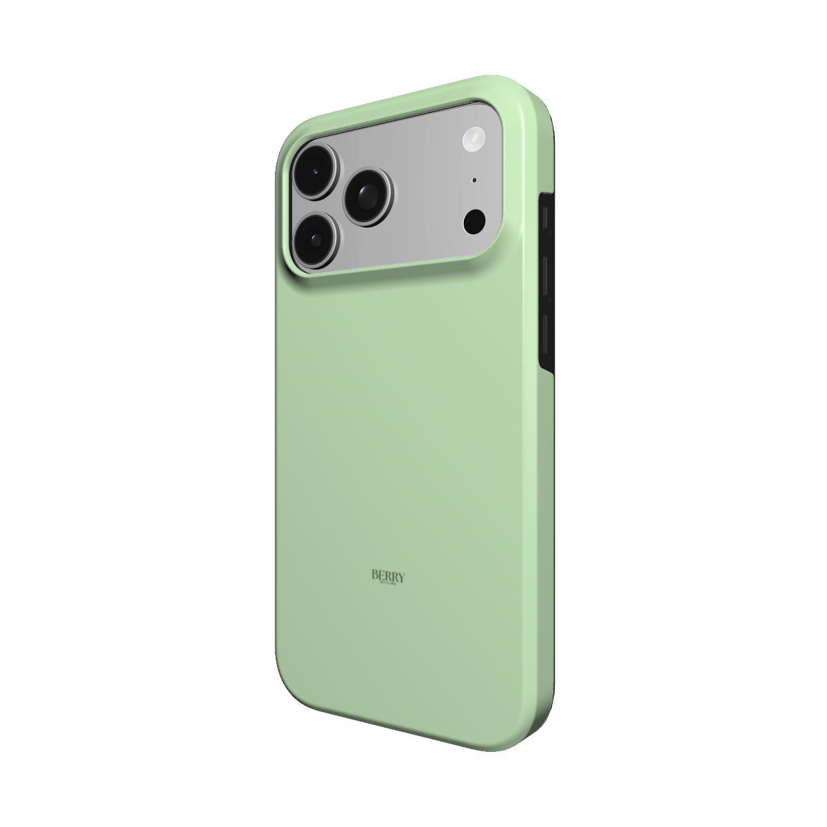 iPhone case with decorative design in matcha green – Matcha