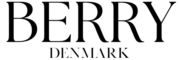 Logotipo Berry Denmark con tipografía minimalista