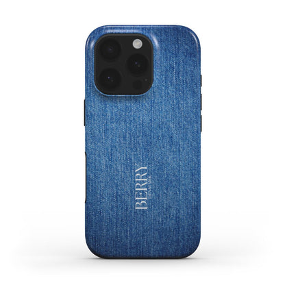 iPhone case with decorative pattern – Blue Jeans iPhone MagSafe