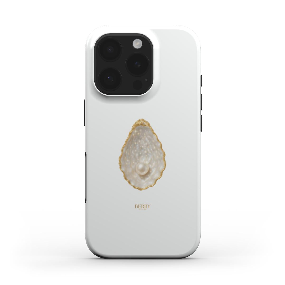 iPhone-skal med dekorativ design – Pearly Clean