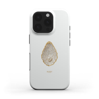 iPhone-skal med dekorativ design – Pearly Clean