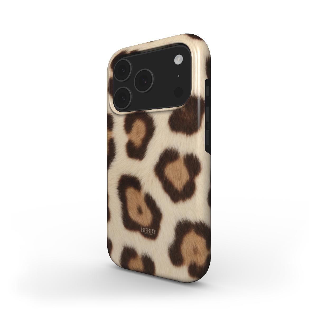 Funda para iPhone con estampado de leopardo – Caramel iPhone MagSafe