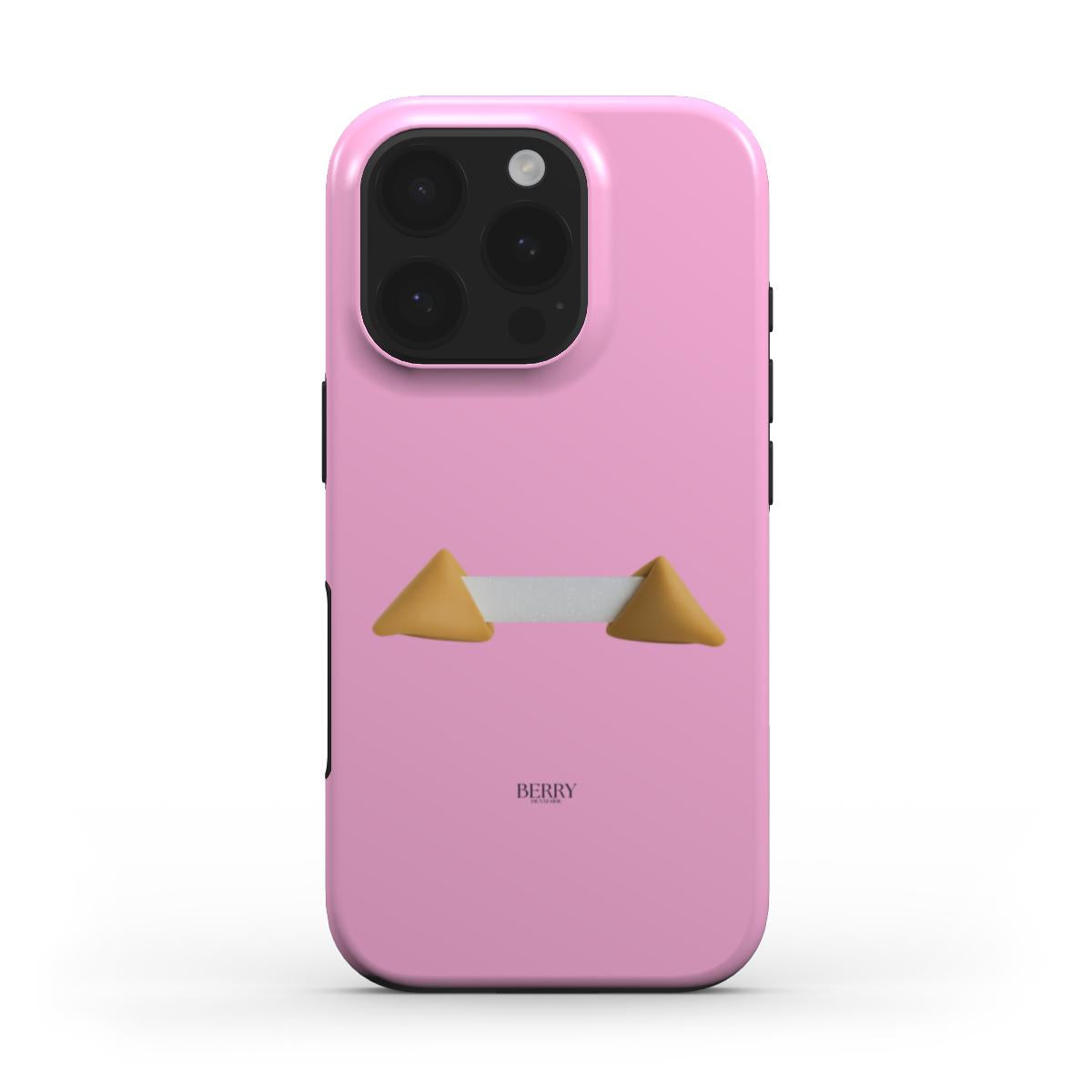 iPhone-skal med stilren design färg: rosa – Lucky Hot