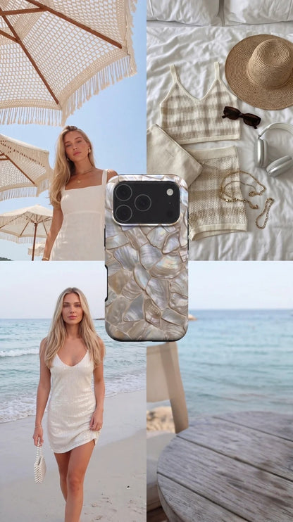 iPhone-skal med dekorativt mönster – Côte Pearl