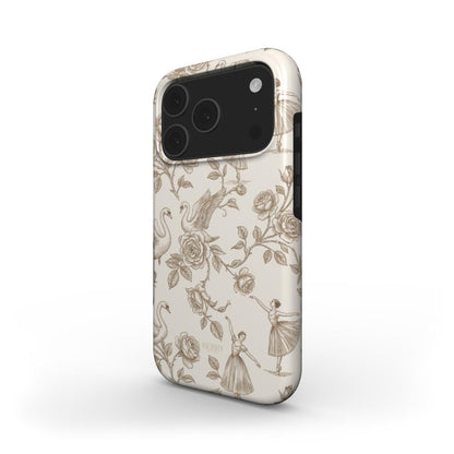 iPhone-skal med dekorativ design färg: röd – Royal Ballerina