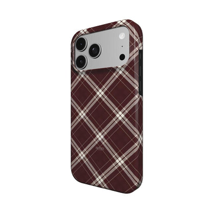 Θήκη iPhone με κομψό σχέδιο χρώμα: κόκκινο – Royal Cozy