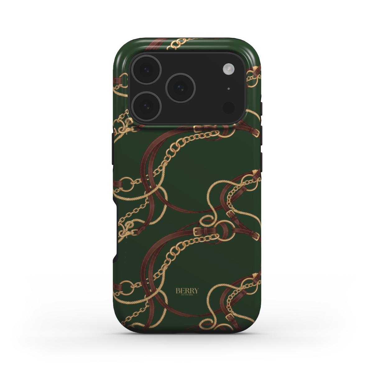 iPhone-hoesje met decoratief patroon – Emerald Equestrian