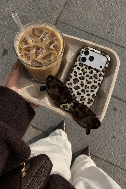 iPhone-hoesje met luipaardprint – Wet Leopard
