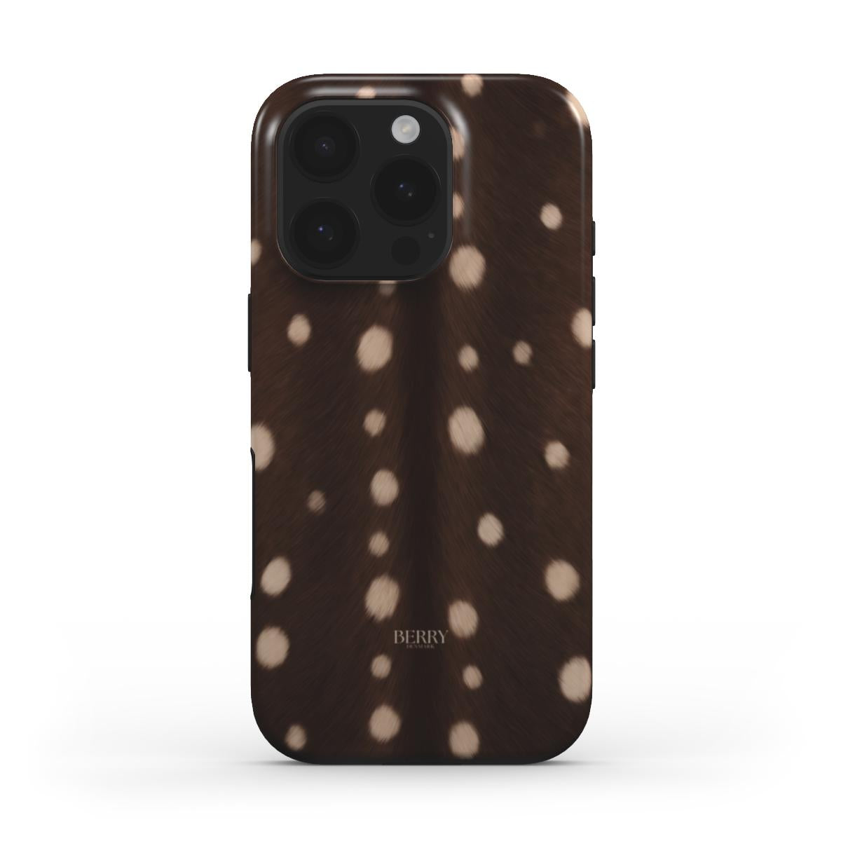iPhone-Hülle mit schlichtem Design Farbe: Braun – Deep Chocolate iPhone MagSafe