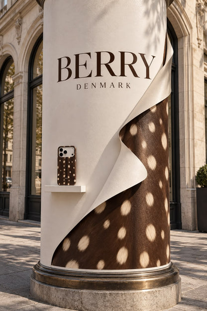 iPhone-Hülle mit schlichtem Design – Deep Chocolate